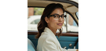 Load image into Gallery viewer, Black Rectangle Full Rim Unisex Eyeglasses by John Jacobs-236868