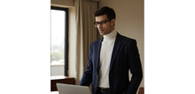 Load image into Gallery viewer, Black Rectangle Full Rim Unisex Eyeglasses by John Jacobs-236868