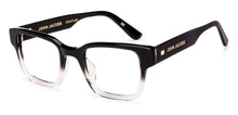 Load image into Gallery viewer, Black Rectangle Full Rim Unisex Eyeglasses by John Jacobs-236868