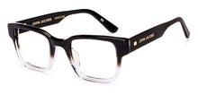 Load image into Gallery viewer, Black Rectangle Full Rim Unisex Eyeglasses by John Jacobs-236868