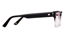 Load image into Gallery viewer, Black Rectangle Full Rim Unisex Eyeglasses by John Jacobs-236868