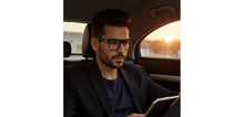 Load image into Gallery viewer, Black Square Full Rim Unisex Eyeglasses by John Jacobs-236877