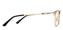 Load image into Gallery viewer, Black Square Full Rim Unisex Eyeglasses by John Jacobs-224843