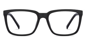Black Square Full Rim Unisex Eyeglasses by Lenskart Air Online-204187
