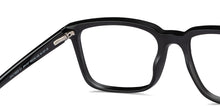Load image into Gallery viewer, Black Square Full Rim Unisex Eyeglasses by Lenskart Air Online-204187