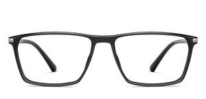 Black Square Full Rim Unisex Eyeglasses by Lenskart Air-229033