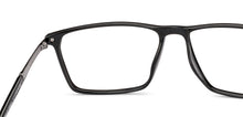 Load image into Gallery viewer, Black Square Full Rim Unisex Eyeglasses by Lenskart Air-229033