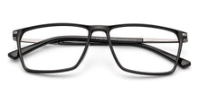 Load image into Gallery viewer, Black Square Full Rim Unisex Eyeglasses by Lenskart Air-229033