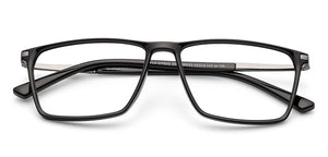 Black Square Full Rim Unisex Eyeglasses by Lenskart Air-229033