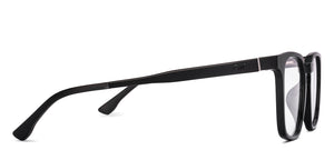 Black Square Full Rim Unisex Eyeglasses by Lenskart Air-225443