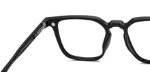 Load image into Gallery viewer, Black Square Full Rim Unisex Eyeglasses by Lenskart Air-225443