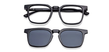 Load image into Gallery viewer, Black Square Full Rim Unisex Eyeglasses by Lenskart Air-225443