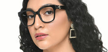 Load image into Gallery viewer, Black Square Full Rim Men Eyeglasses by Lenskart-219455