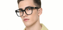 Load image into Gallery viewer, Black Square Full Rim Men Eyeglasses by Lenskart-219455