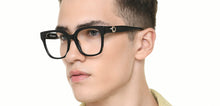 Load image into Gallery viewer, Black Square Full Rim Men Eyeglasses by Lenskart-219455