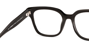 Black Square Full Rim Men Eyeglasses by Lenskart-219455