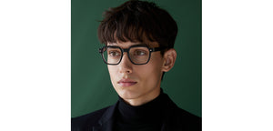 Black Square Full Rim Unisex Eyeglasses by Lenskart-232712