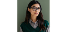 Load image into Gallery viewer, Black Square Full Rim Unisex Eyeglasses by Lenskart-232712