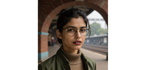 Black Square Full Rim Unisex Eyeglasses by Lenskart-232704
