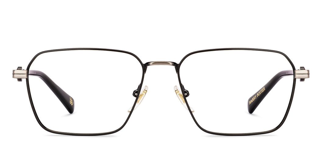 Black Square Full Rim Unisex Eyeglasses by Lenskart-232704