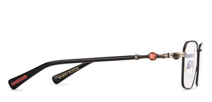 Black Square Full Rim Unisex Eyeglasses by Lenskart-232704