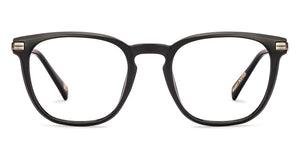 Black Square Full Rim Unisex Eyeglasses by Lenskart-232705