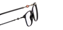 Load image into Gallery viewer, Black Square Full Rim Unisex Eyeglasses by Lenskart-232705