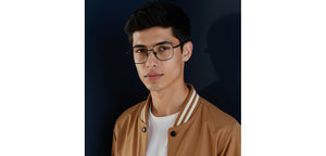 Black Square Full Rim Unisex Eyeglasses by Lenskart-232707