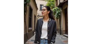 Black Square Full Rim Unisex Eyeglasses by Lenskart-232707