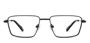 Black Square Full Rim Unisex Eyeglasses by Lenskart-232707