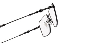 Black Square Full Rim Unisex Eyeglasses by Lenskart-232707