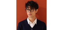 Load image into Gallery viewer, Black Square Full Rim Unisex Eyeglasses by Lenskart-232710