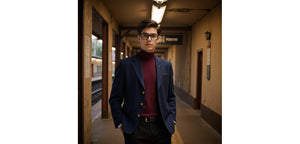 Black Square Full Rim Unisex Eyeglasses by Lenskart-232710