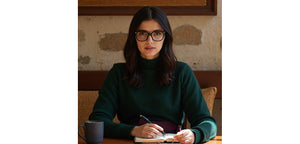 Black Square Full Rim Unisex Eyeglasses by Lenskart-232710