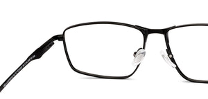 Black Square Full Rim Unisex Eyeglasses by Lenskart-235461