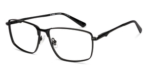 Black Square Full Rim Unisex Eyeglasses by Lenskart-235462