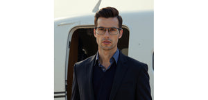 Black Square Full Rim Unisex Eyeglasses by Lenskart-235463