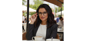 Black Square Full Rim Unisex Eyeglasses by Lenskart-235463