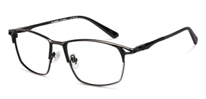 Black Square Full Rim Unisex Eyeglasses by Lenskart-235464