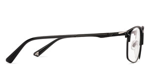 Black Square Full Rim Unisex Eyeglasses by Lenskart-235464