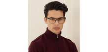 Load image into Gallery viewer, Black Square Full Rim Unisex Eyeglasses by Lenskart-235466