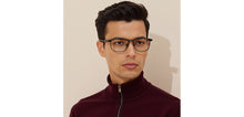 Load image into Gallery viewer, Black Square Full Rim Unisex Eyeglasses by Lenskart-235466