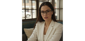 Black Square Full Rim Unisex Eyeglasses by Lenskart-235466