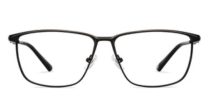 Black Square Full Rim Unisex Eyeglasses by Lenskart-235466