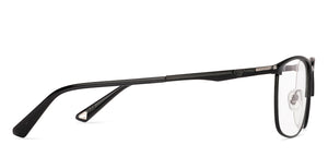 Black Square Full Rim Unisex Eyeglasses by Lenskart-235466