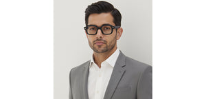 Black Square Full Rim Unisex Eyeglasses by Lenskart-235468