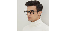 Load image into Gallery viewer, Black Square Full Rim Unisex Eyeglasses by Lenskart-235468
