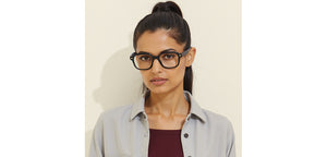 Black Square Full Rim Unisex Eyeglasses by Lenskart-235467