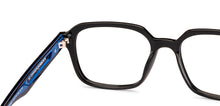 Load image into Gallery viewer, Black Square Full Rim Unisex Eyeglasses by Lenskart-235467