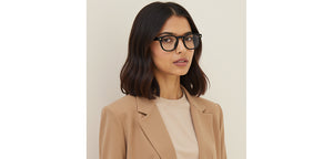 Black Square Full Rim Unisex Eyeglasses by Lenskart-235469